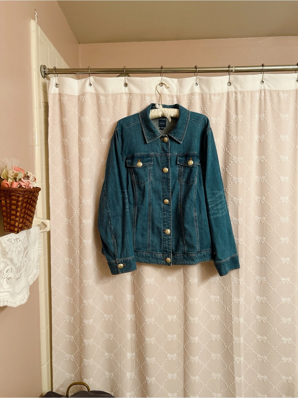 100% Cotton J. Jill Denim Jacket